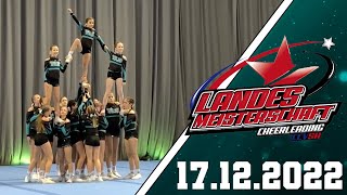 TLC Goody  Norddeutsche Cheerleading Landesmeisterschaft 2022 in Neumünster  Junior Cheer Level 2 [upl. by Perlman]