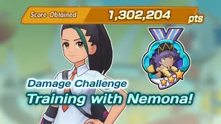 Training with Nemona 1302204 points  Pokémon Masters EX [upl. by Nawor]