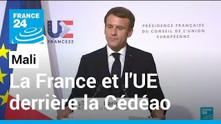 Sanctions contre le Mali  la France et lUE soutiennent la décision de l’instance régionale [upl. by Anytsirk]