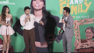 Binny amp Family Official Trailer Launch  Varun Dhawan  Anjali Dhawan amp Ekta Kapoor  Launch Event [upl. by Tlaw]