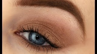 My GoTo Everyday Eyeshadow Look Using Only 1 Brush  ColourPop Free to Be Quad [upl. by Kristof]