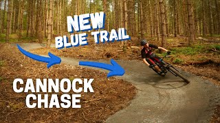 Is the NEW Blue Trail good  MTB Cannock Chase [upl. by Gunn735]