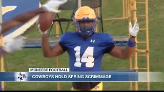 McNeese Football wraps up Spring camp with team scrimmage [upl. by Errick]