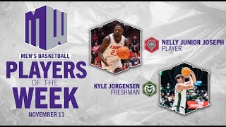 MW Men’s Basketball Players of the Week – 111124 [upl. by Troc662]