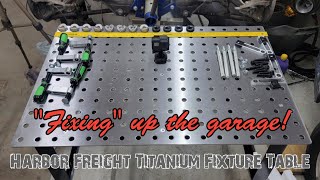 Shop Update 5 26 2024 New Harbor Freight Titanium Fixture Table Mini Review [upl. by Laniger]