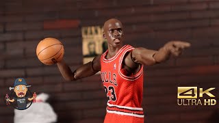 Mafex Michael Jordan Action Figure Review [upl. by Nuavahs689]