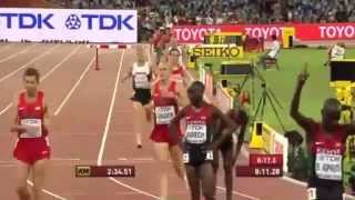 Ezekiel Kemboi Wins Mens 3000M Steeplechase Final at IAAF World Championships Beijing [upl. by Etep]