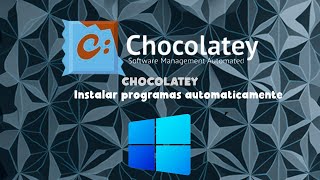 INSTALA TUS PROGRAMAS ASÍ 💻 Chocolatey para Windows  Rápido y fácil [upl. by Noraf]