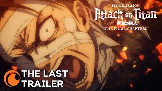 Attack on Titan Final Season THE FINAL CHAPTERS Special 2  THE LAST TRAILER [upl. by Ynaffet]