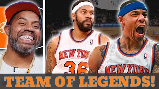 Sheed And Kenyon Martin Were On A Knicks Team Of LEGENDS [upl. by Buford]