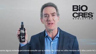 Tratamiento para la caída del cabello  Biocres [upl. by Bhatt]