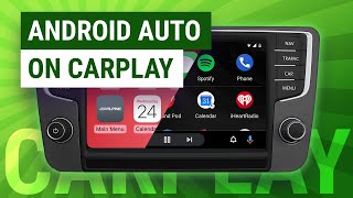 How To Use Android Auto On Your Apple CarPlay Car System Display [upl. by Meedan]