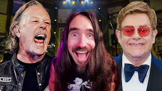 METALLICA  ELTON JOHN Funeral For A Friend Love Lies Bleeding reaction [upl. by Range]