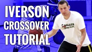 How To Crossover Like Allen Iverson Basketball Tutorial [upl. by Llehsram]