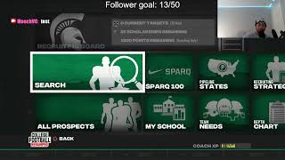 THE SPARTANS Michigan State dynasty rebuild Season 1 Ep 1 [upl. by Yenahs]