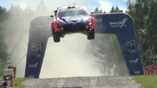 Wrc Rally Finland 2022 Flat Out amp Big Jumps [upl. by Addam]