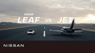 【企業】日産 電気自動車 vs JET篇 30秒 [upl. by Aisyram864]