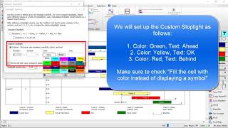 Milestones Professional Tutorial  Stoplight Columns [upl. by Eelaroc]