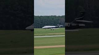 dassault Falcon 2000 Landing planespotting jet airport aviation [upl. by Alemat941]