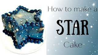 How to make a Star Cake without a star tin [upl. by Roach]