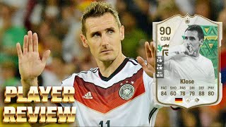 ¡¿QUE LE HICIERON A KLOSE REVIEW MIROSLAV KLOSE WINTER WILDCARD 90 EAFC 24 FIFA 24 [upl. by Kahn741]