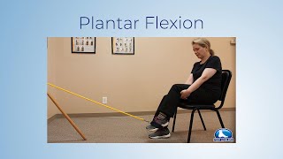 Ankle Rehab  Plantar Flexion [upl. by Ettesus512]