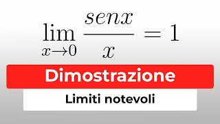 Dimostrazione Limite Notevole senxx  Analisi 1 [upl. by Noisla]