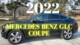 2022 Mercedes Benz GLC 300 4MATIC Coupe Review [upl. by Licha]