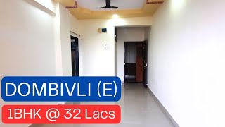 Cheapest 1BHK Flat in Dombivli near Station❗️ [upl. by Tilney]