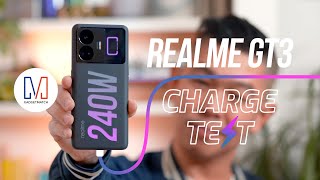 realme GT3 Charge Test World’s Fastest Charging [upl. by Lyram]