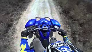 MaksWerks Reviews  2004 Yamaha Raptor 660R Review  Hidden Falls [upl. by Mohammad]