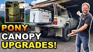 Jockos Cheap amp Easy DIY Canopy Mods 50 water tank amp pump setup  top value for money 12v setup [upl. by Roanne]