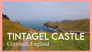 TINTAGEL CASTLE Cornwall England [upl. by Fabria717]