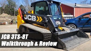 JCB 3TS8T Teleskid Walkthrough and Review [upl. by Kirby138]