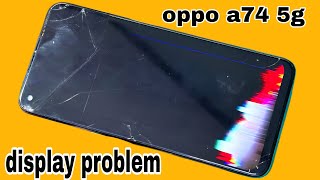 Oppo a74 5g display change  oppo a74 5g disassembly  oppo a74 5g back panel open [upl. by Pelpel]