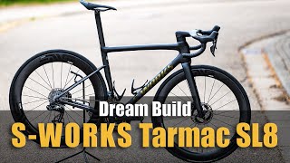 Specialized SWorks Tarmac SL8 Road Bike Dream Build – Ready to Paint Edition [upl. by Shaina]