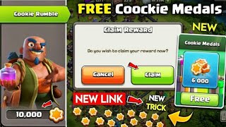 Free 350 cookie medals in clash of clans Free cookie medalsWow😱Grab offer fast Clash of clans [upl. by Euqinaj]