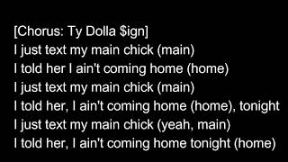 Ty Dolla Sign  Ex Lyrics [upl. by Thad]