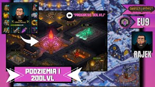 🌟 200LVL   PODZIEMIA  KLASER w PODSTAWIE  RAJEK  EU9  SHAKES amp FIDGET [upl. by Ahsied]