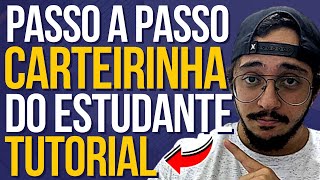 COMO EMITIR O DOCUMENTO DE ESTUDANTE  PASSO A PASSO COMPLETO 2024 [upl. by Artemed]