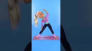 🧘‍♀️🌈 ¡Muñeca Nancy Yoga Class Flexibilidad y Diversión Fitness 💪💖 muñecas juguetes [upl. by Harvie]