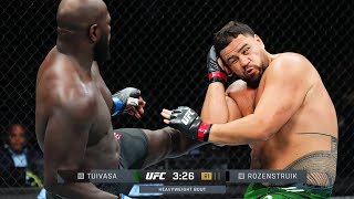 Tai Tuivasa vs Jairzinho Rozenstruik  FULL FIGHT RECAP [upl. by Nich]