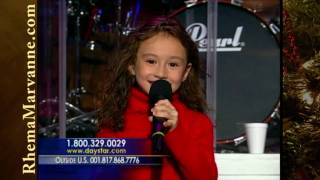 Rhema Marvanne  Daystar TV  Christmas LIVE 122010 [upl. by Fried11]