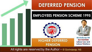 Deferred Pension  Higher Deferred Pension  EPS 1995  How to Maximize Your Pension [upl. by Rebma]