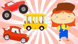 A bus cartoon for kids Animation compilation A family cartoon [upl. by Ayiotal]