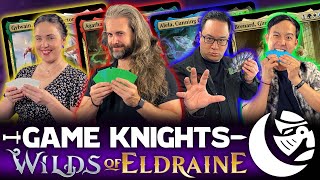 Wilds of Eldraine w Brian Kibler  Game Knights 64  Magic The Gathering Commander Gameplay EDH [upl. by Ahsenot]