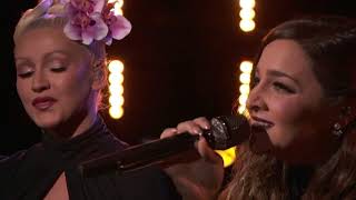 The Voice 2016 Alisan Porter and Christina Aguilera Finale Youve Got a Friend [upl. by Assilev]