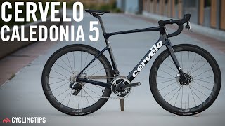 Cervelo Caledonia 5 first look Where road bikes are headed [upl. by Mab382]