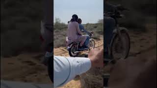 Honda 125🔥2012model2022model2024 model mukabla in desert 🔥 rohi enjoyviralvideo honda125 shorts [upl. by Held]