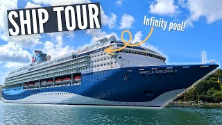 Marella Explorer 2 SHIP TOUR  including the onboard spa  Day at sea cruise vlog [upl. by Nirred596]